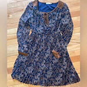 Blu Pepper Snake Print Dress